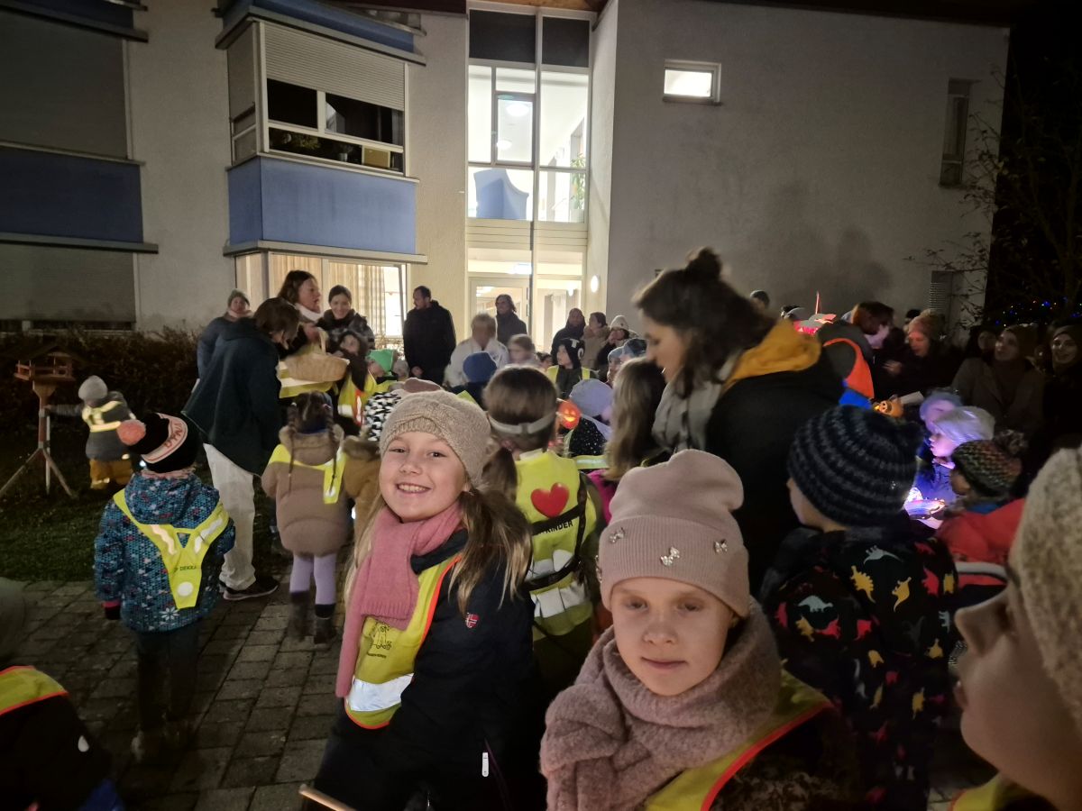 Besuch beim Kleeblattheim