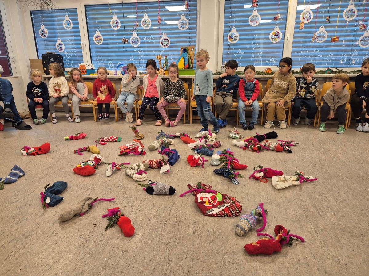 Viele Überraschungen in den Socken