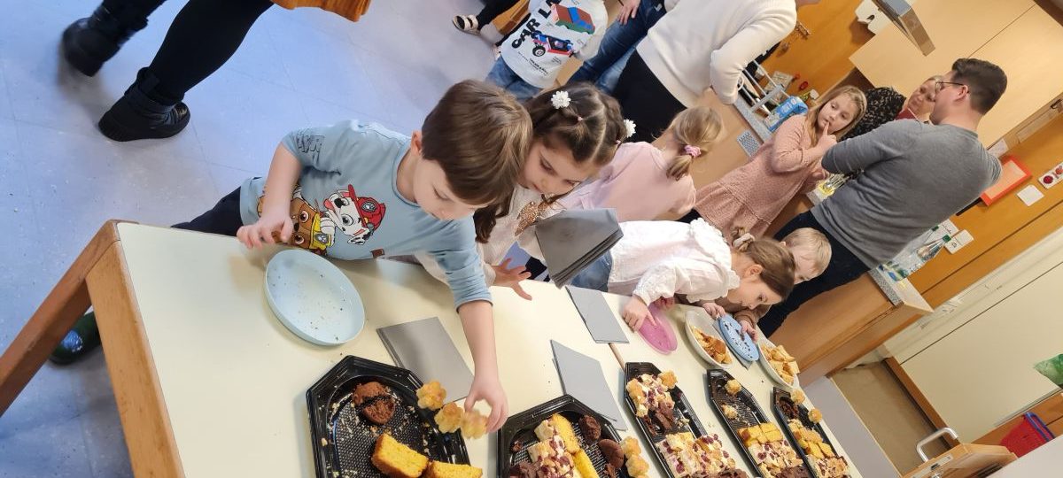 Große Kuchenauswahl